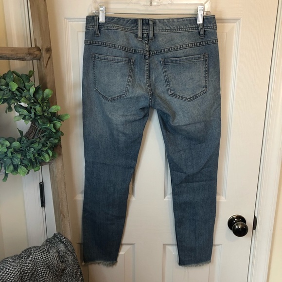 Free People Destroyed Skinny Jeans - Picture 3 of 6